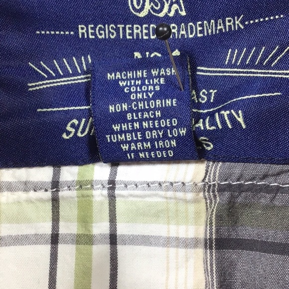 🌵GPH SUPPLY CO White Grey Plaid Western Pearl Snap Roll Tab Long Sleeve - Picture 4 of 7